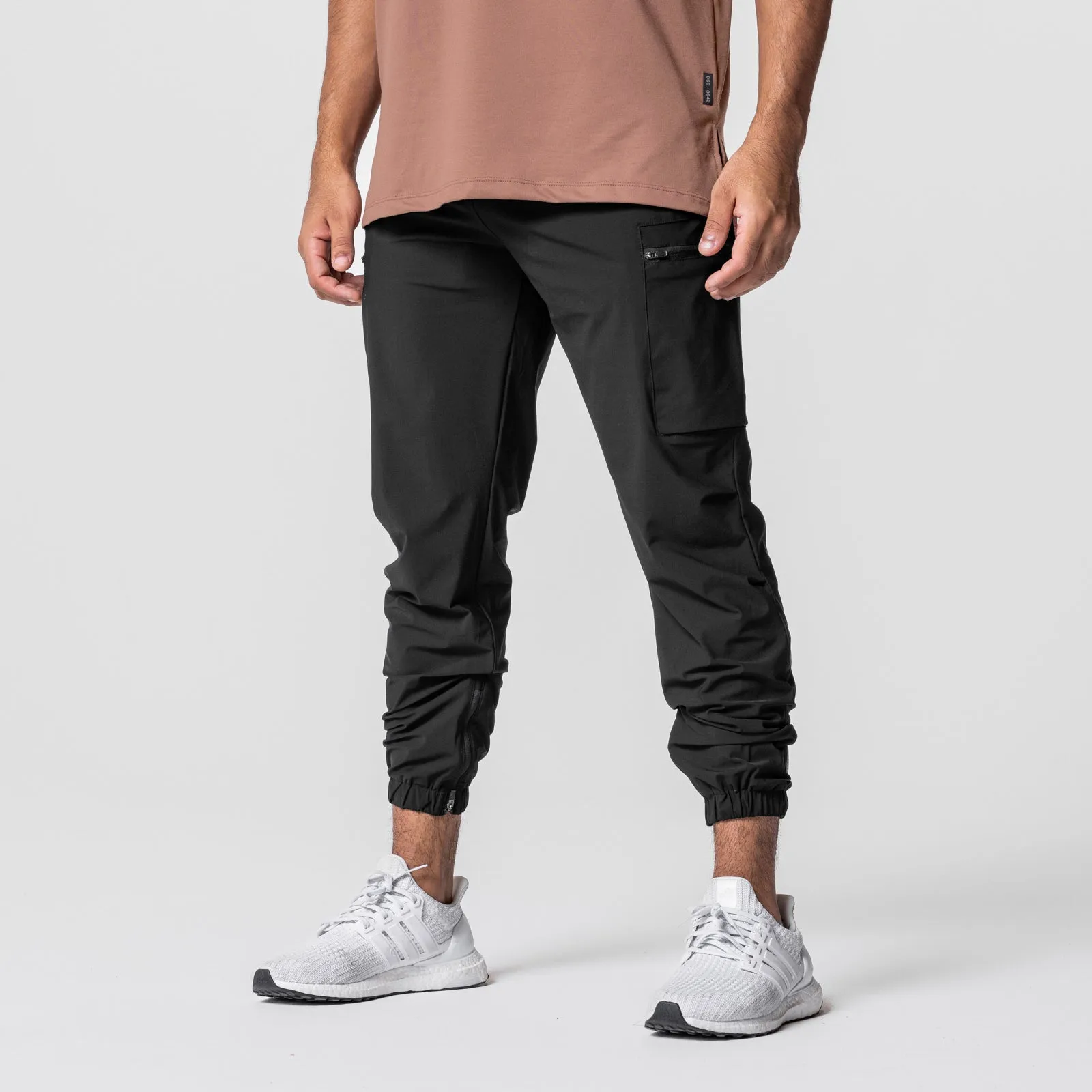 0656. Tetra-Lite™ Standard Zip Jogger - Black