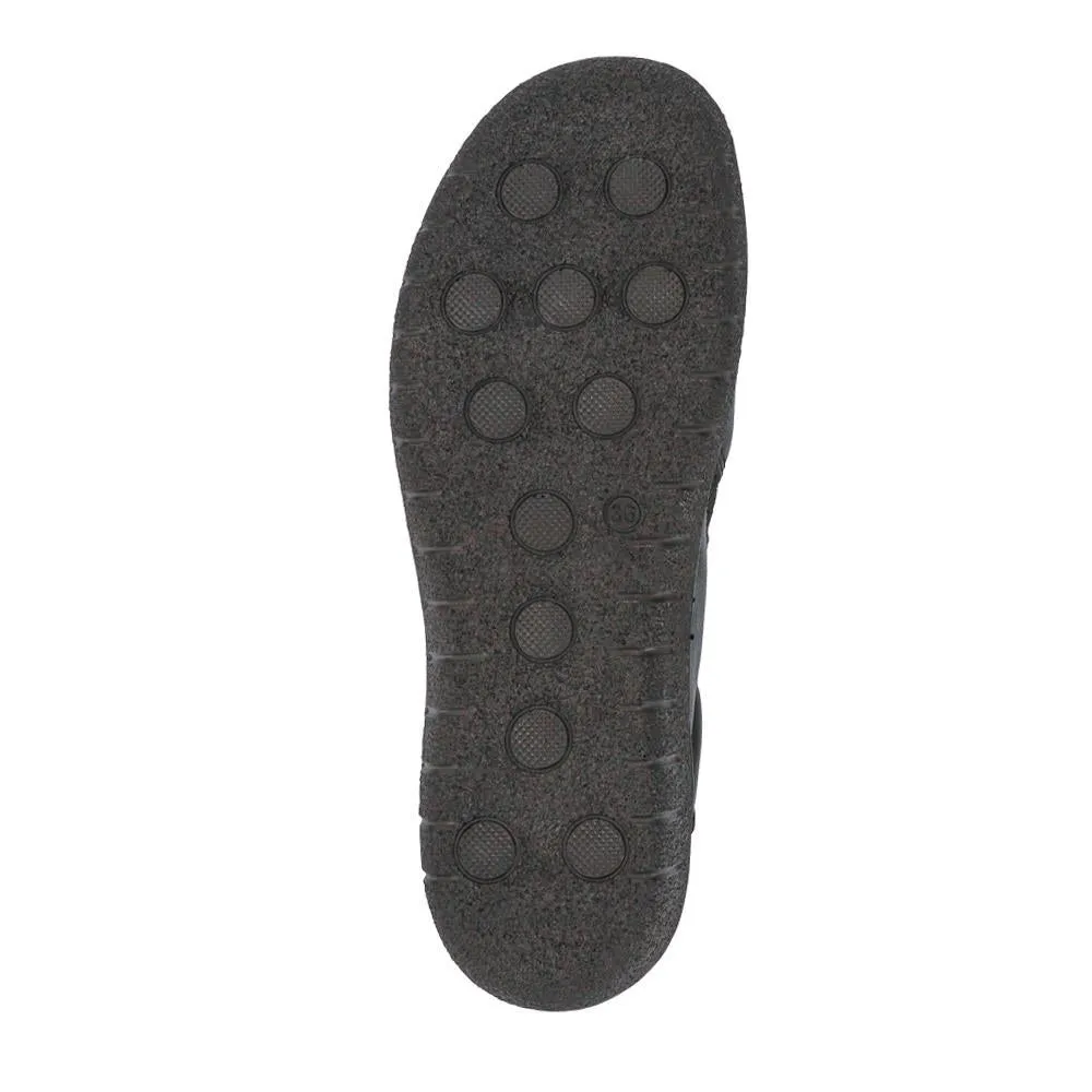 Adjustable Leather Slip-On Shoes - HAK41007 / 327 434