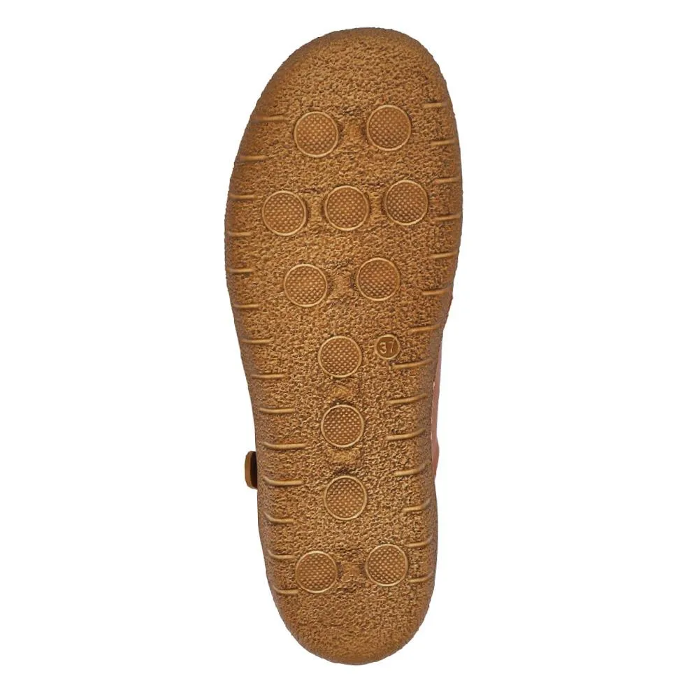 Adjustable Leather Slip-On Shoes - HAK41007 / 327 434