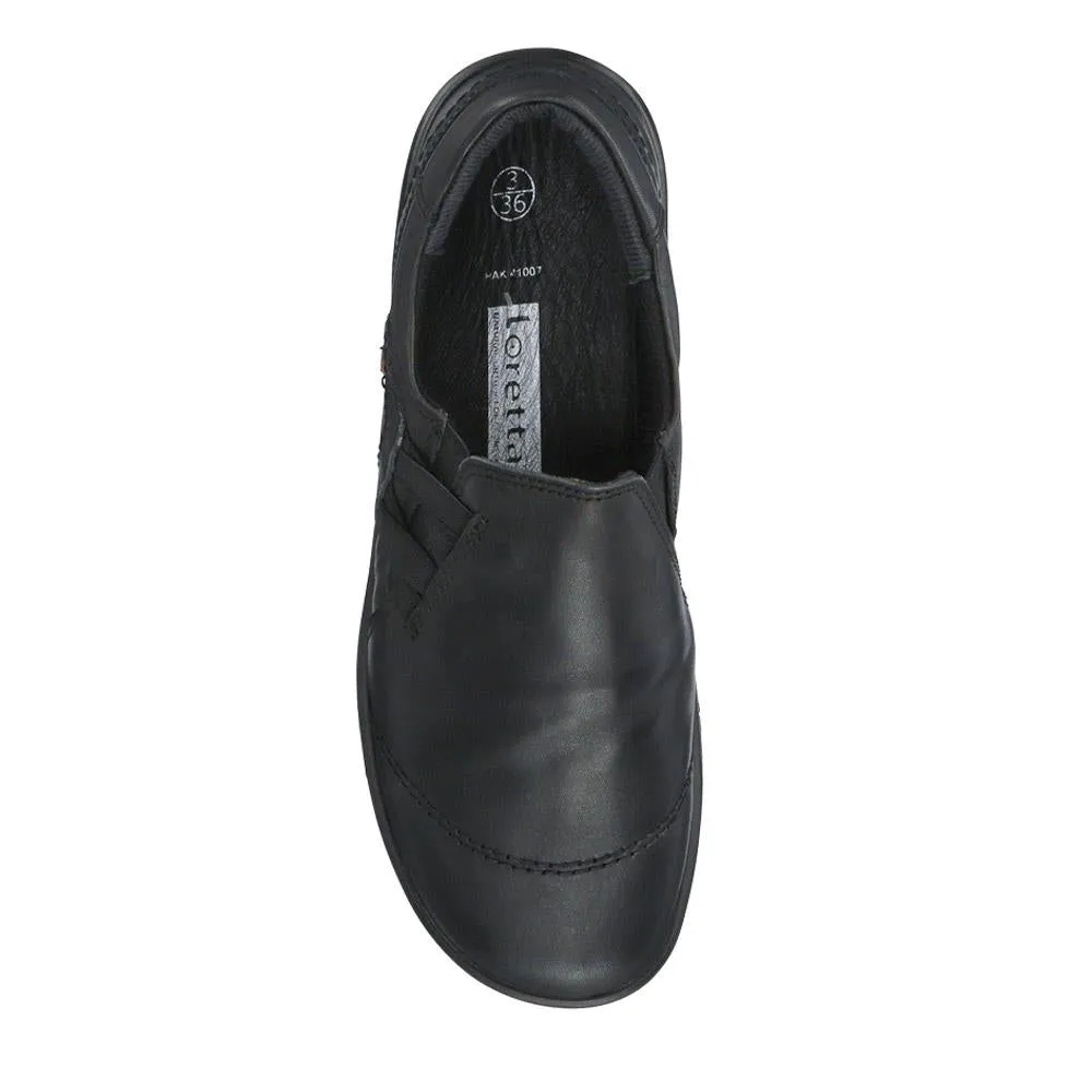 Adjustable Leather Slip-On Shoes - HAK41007 / 327 434