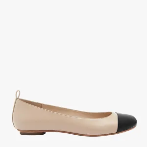 Alice Two Tone Blush and Black Leather shoe