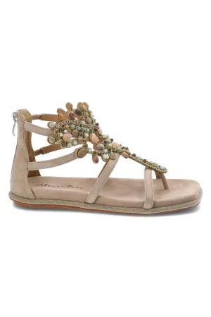 Alma En Pena V23391 Sand Suede Sandals