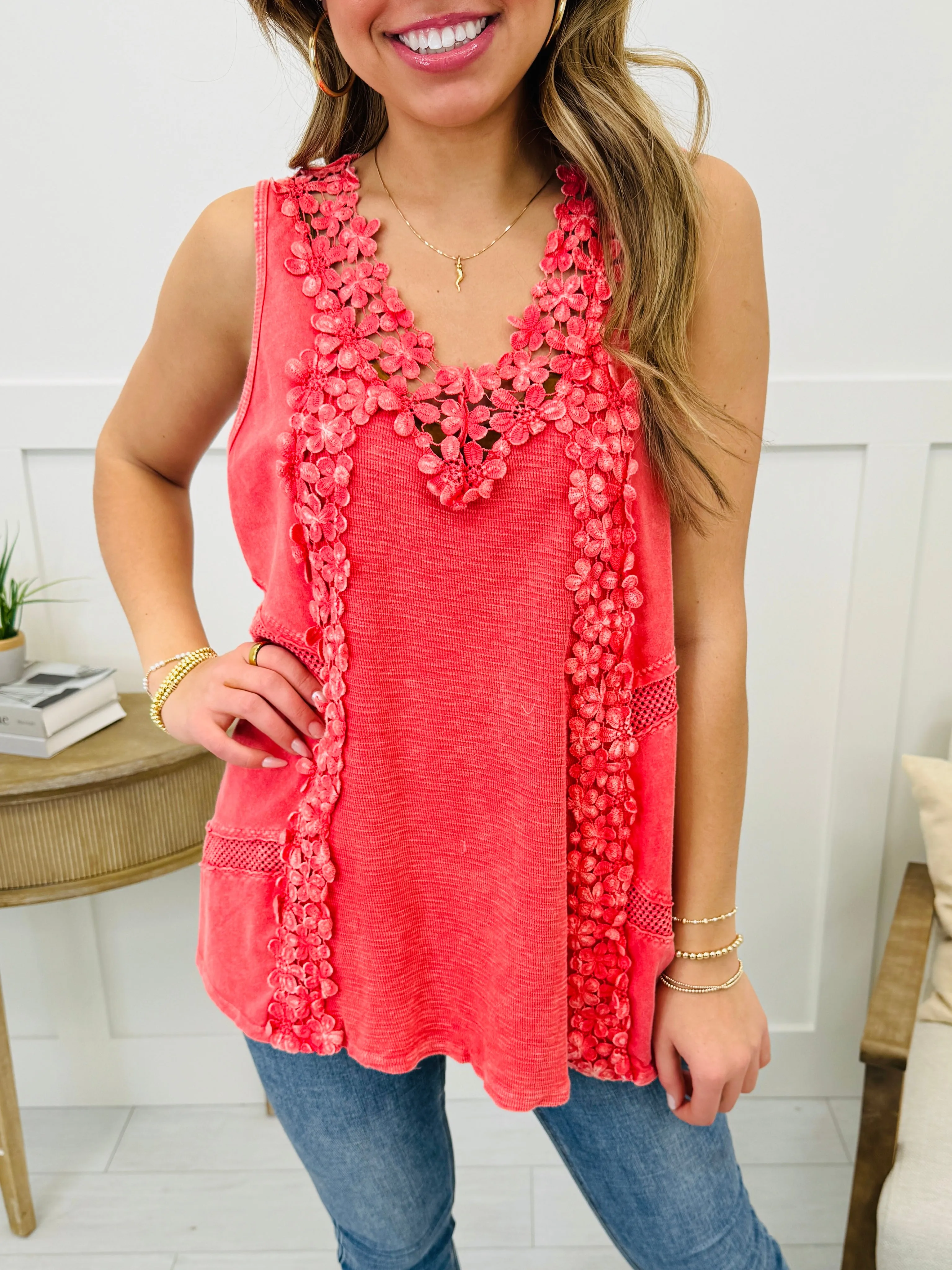 At The Harbor Tank Top- Multiple Colors!