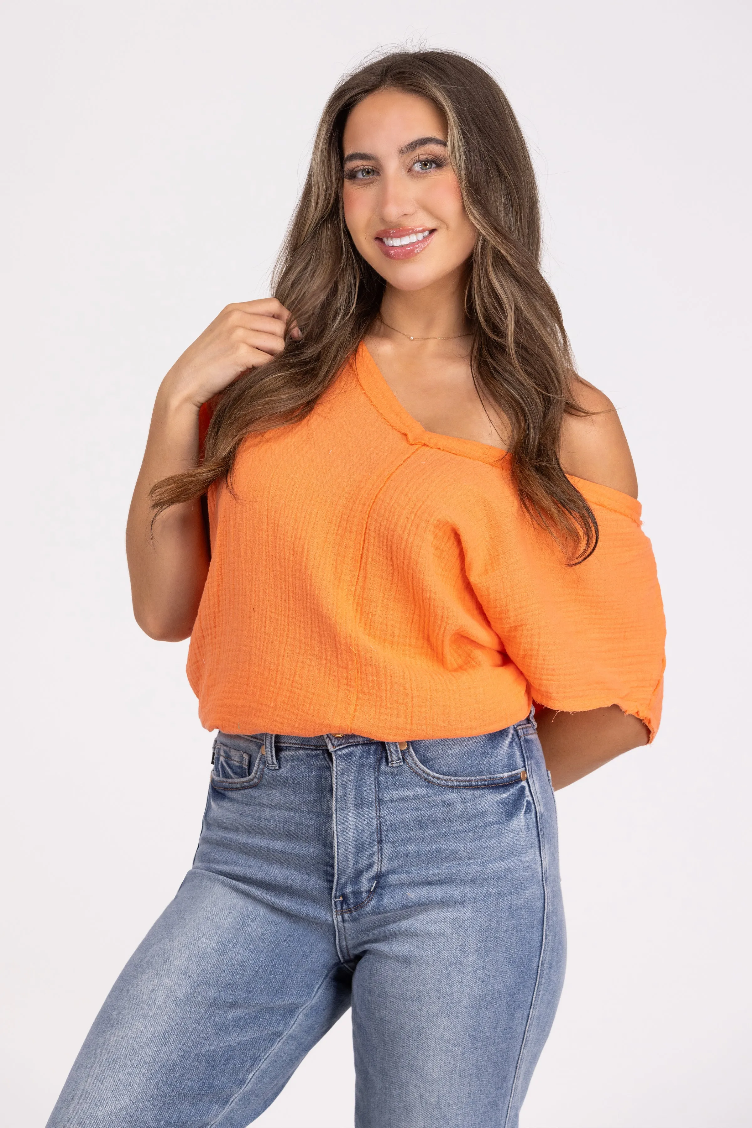 Beachcomber Vibes Short Sleeve Top * Final Sale*
