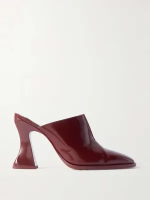 Cha-Cha vinyl mules