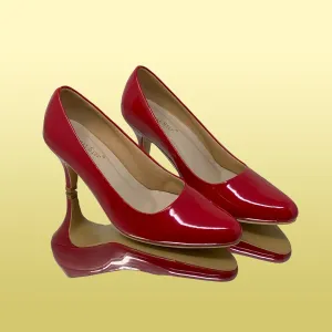 Classic Red Patent Leather Heels