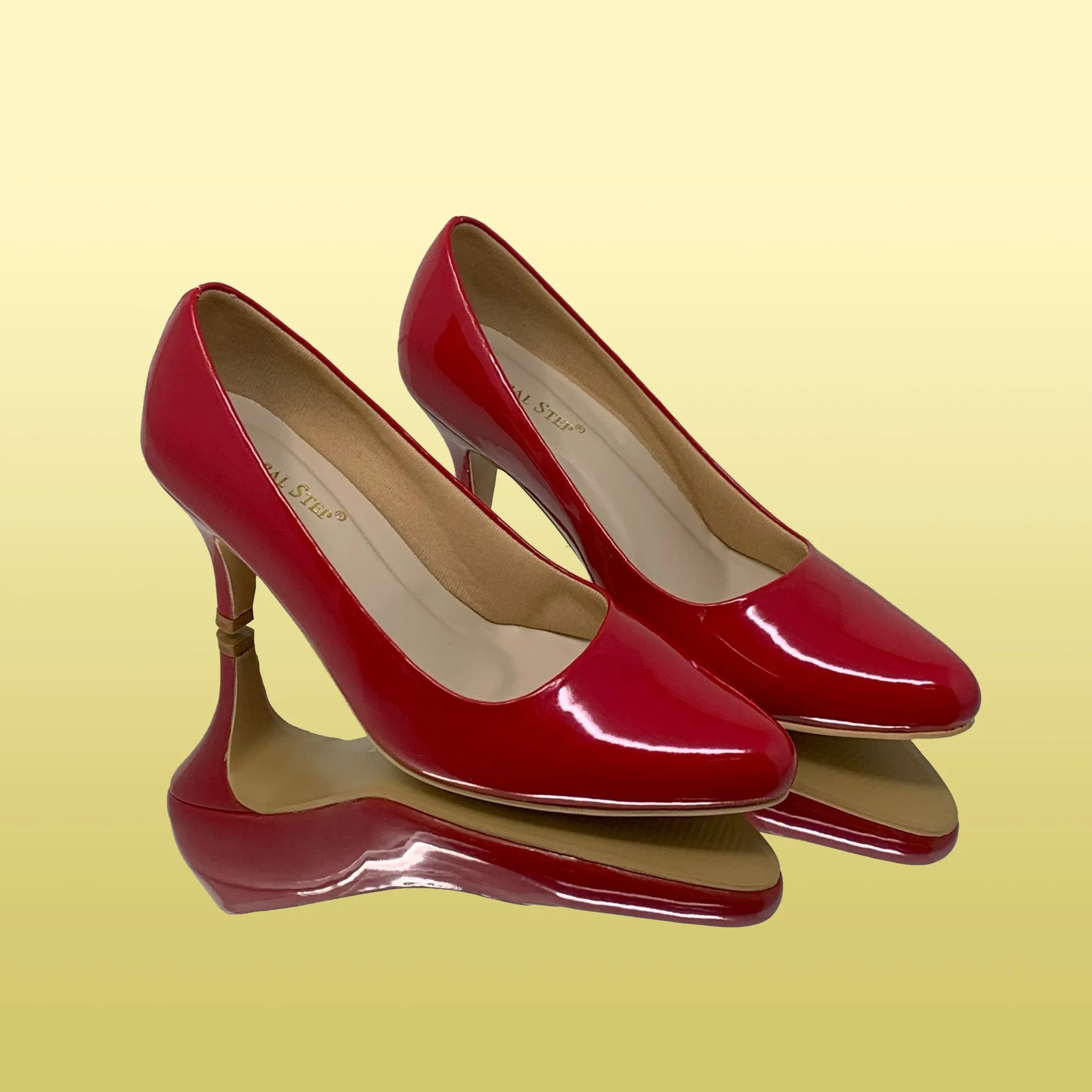 Classic Red Patent Leather Heels