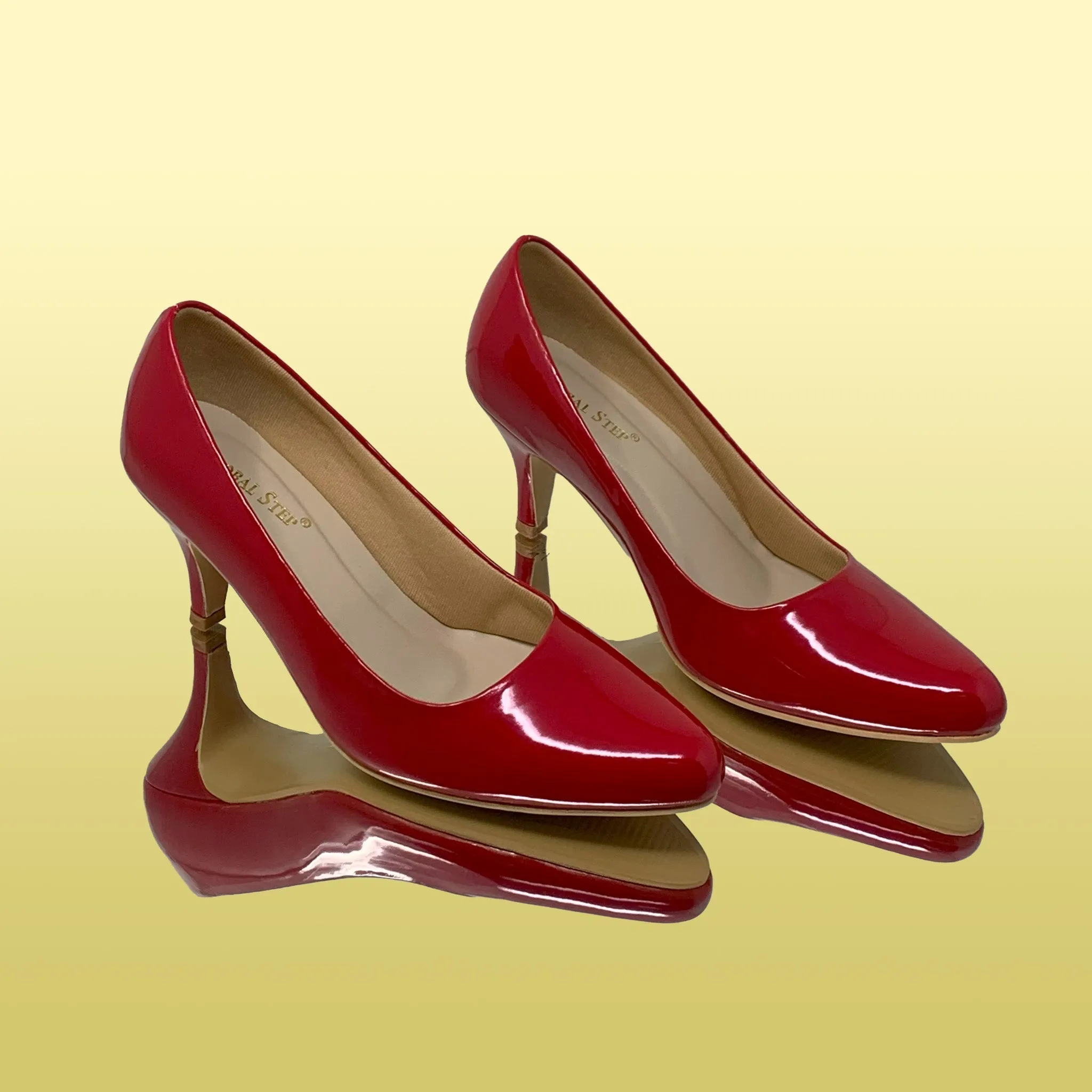 Classic Red Patent Leather Heels