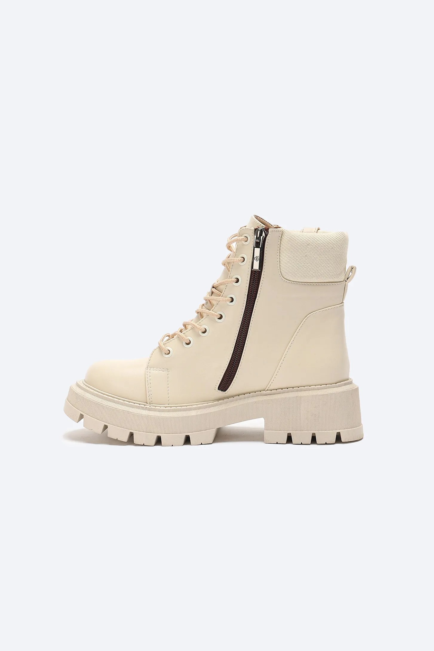 EASE ANKLE BOOTS - BEIGE