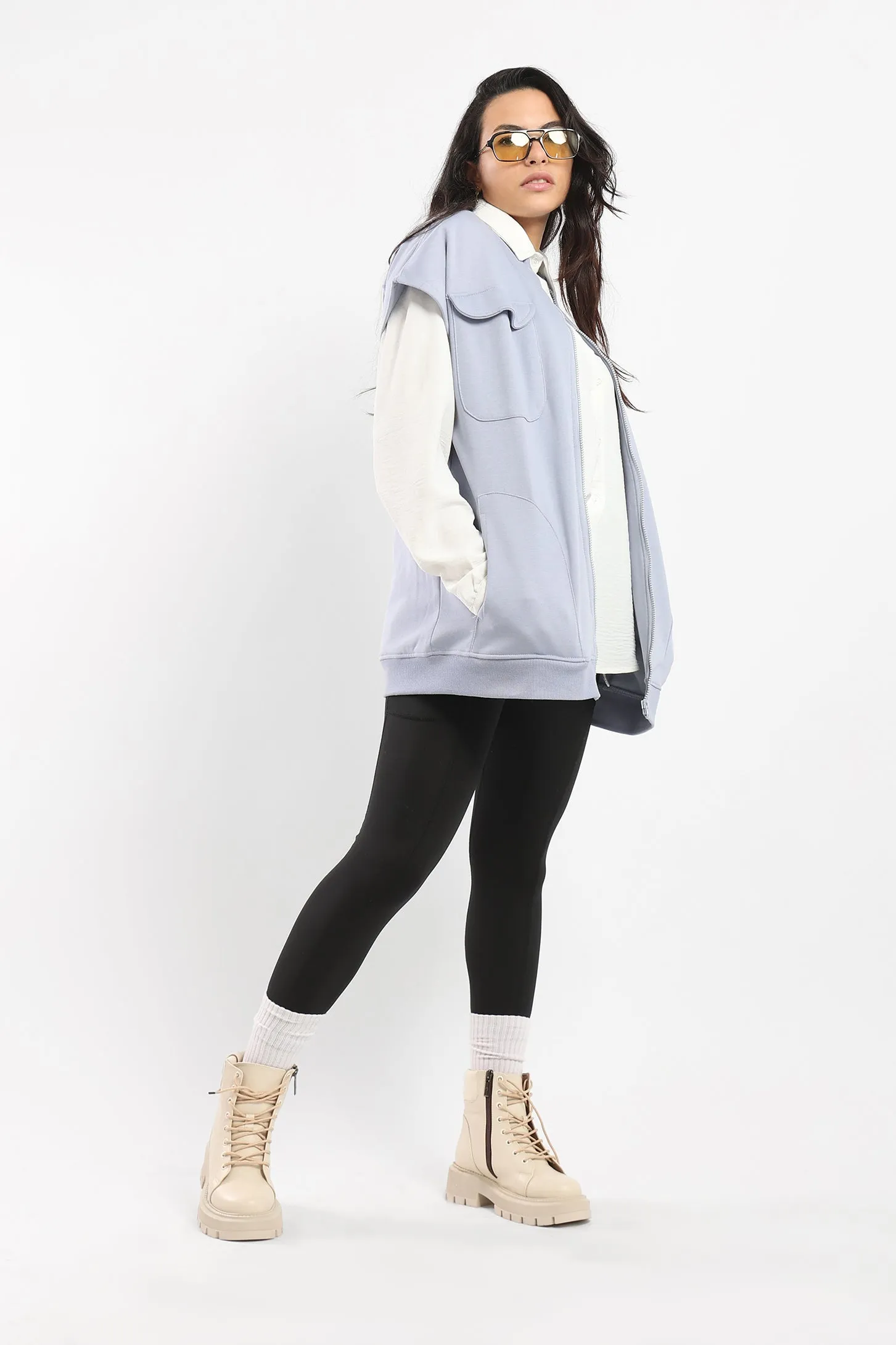 EASE ANKLE BOOTS - BEIGE