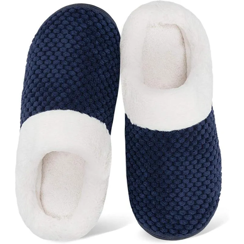 Fleece Lined Slippers – Soft, Warm, and Comfortable Indoor Footwear