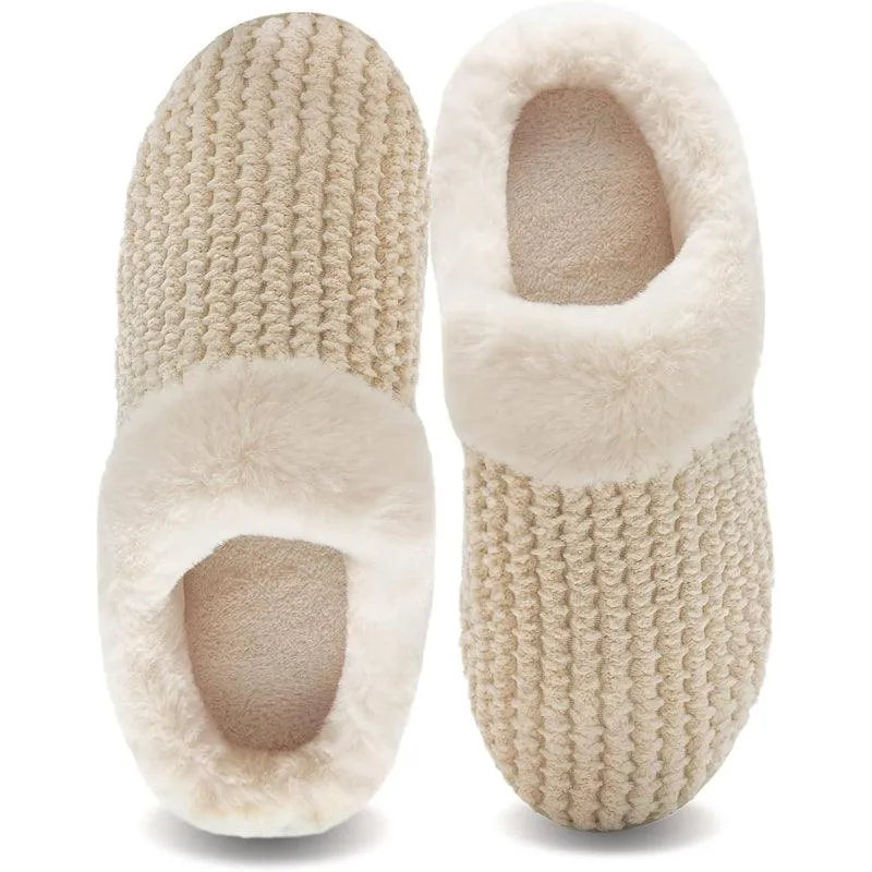 Fleece Lined Slippers – Soft, Warm, and Comfortable Indoor Footwear