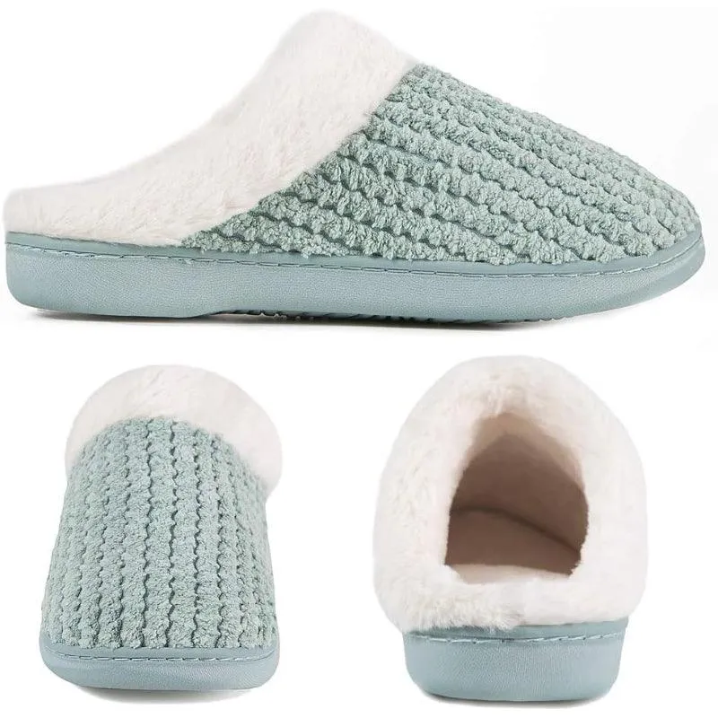 Fleece Lined Slippers – Soft, Warm, and Comfortable Indoor Footwear