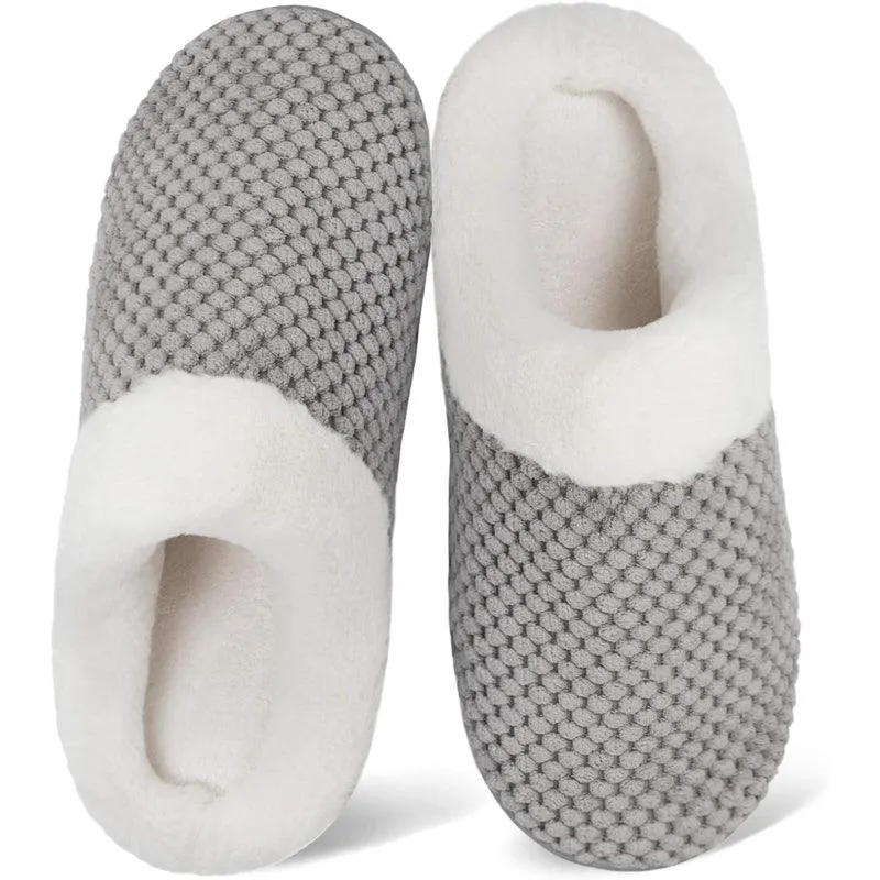 Fleece Lined Slippers – Soft, Warm, and Comfortable Indoor Footwear