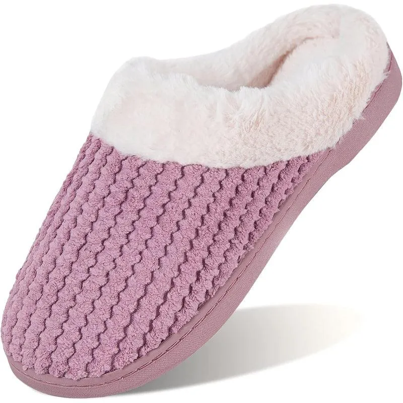 Fleece Lined Slippers – Soft, Warm, and Comfortable Indoor Footwear
