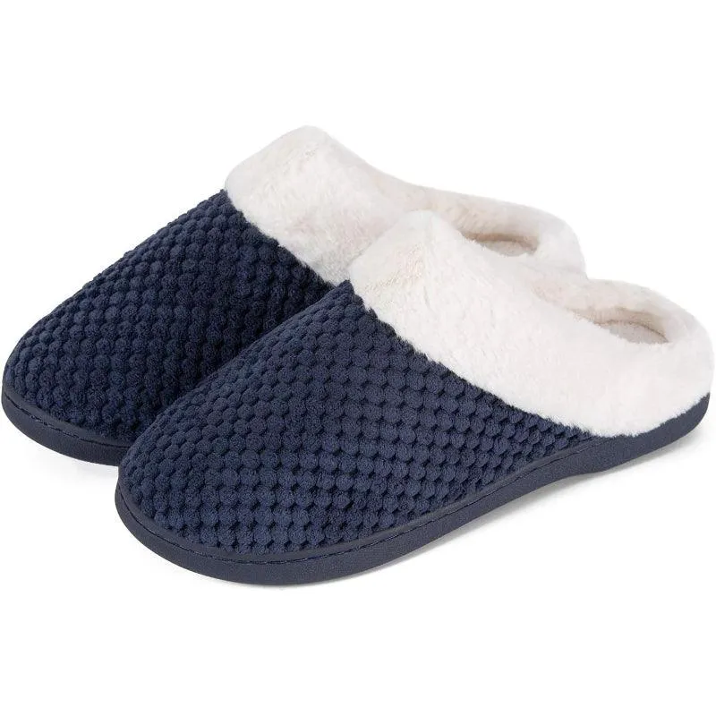 Fleece Lined Slippers – Soft, Warm, and Comfortable Indoor Footwear