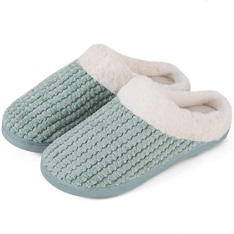 Fleece Lined Slippers – Soft, Warm, and Comfortable Indoor Footwear
