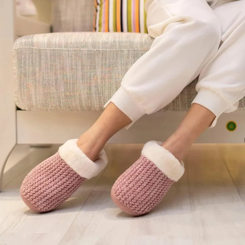 Fleece Lined Slippers – Soft, Warm, and Comfortable Indoor Footwear