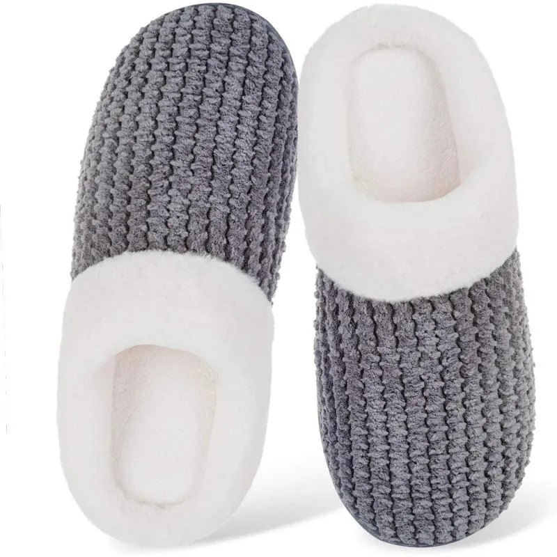 Fleece Lined Slippers – Soft, Warm, and Comfortable Indoor Footwear