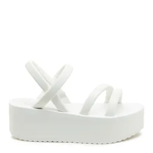 Haven White Platform Sandals