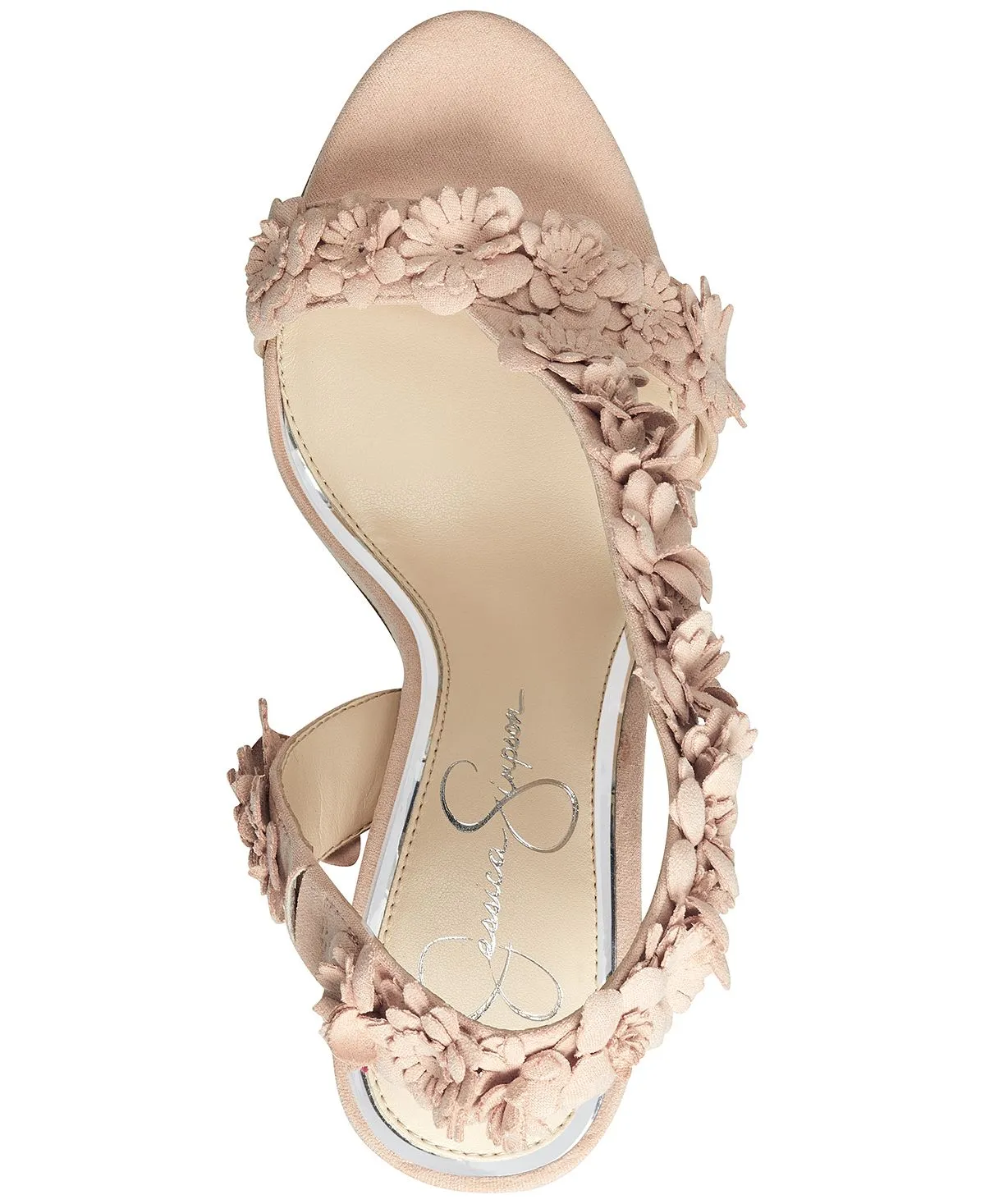 Jessica Simpson Jessin Womens Sandals Blush Stiletto High Heel Open Toe Pumps