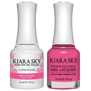 Kiara Sky Gel   Matching Lacquer - Head Over Heels #525 (Clearance)