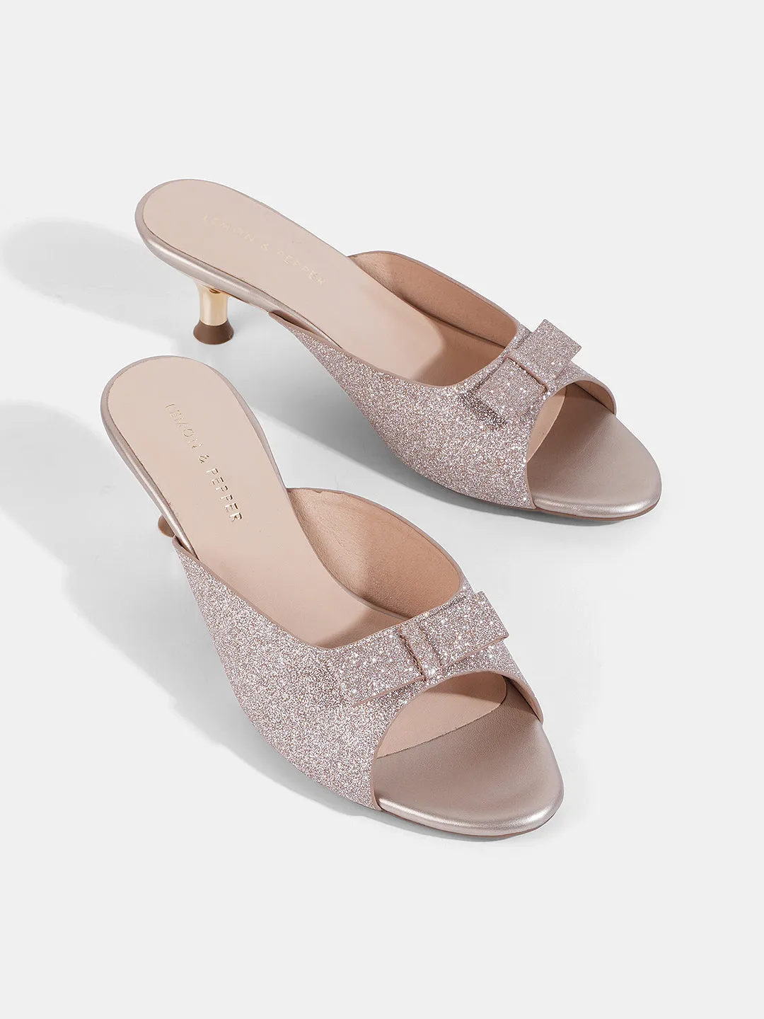 Kitten Heel Mules