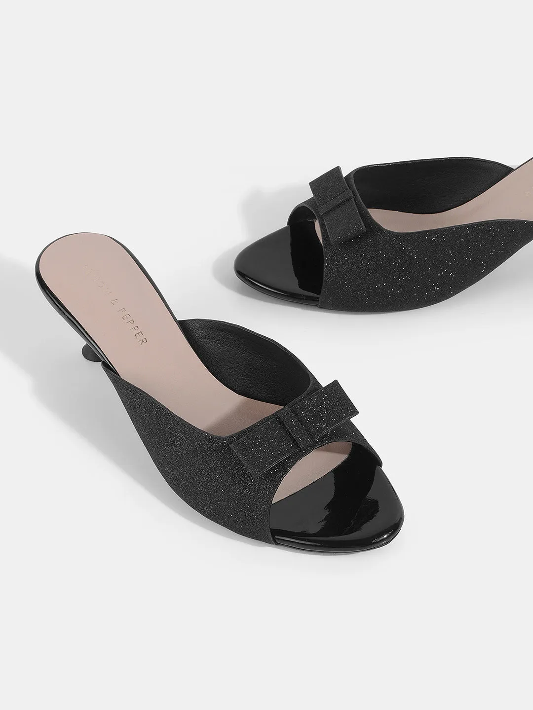 Kitten Heel Mules
