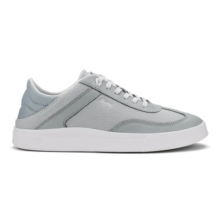 OluKai Women's Ha'upu Hulu Sneakers- Cloud Grey/ Pale Grey