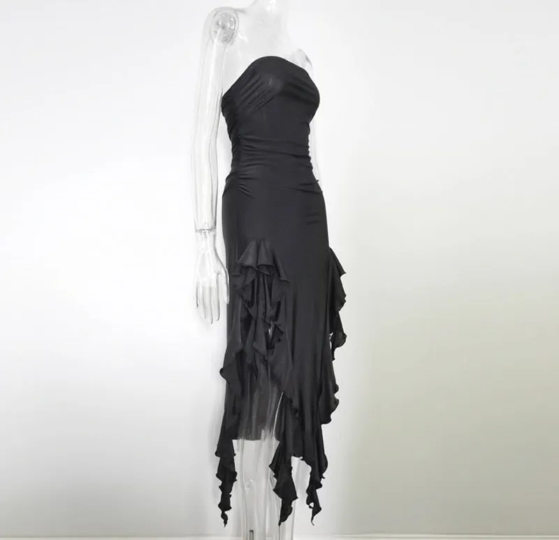 Paris Life Extreme Ruffle Dress