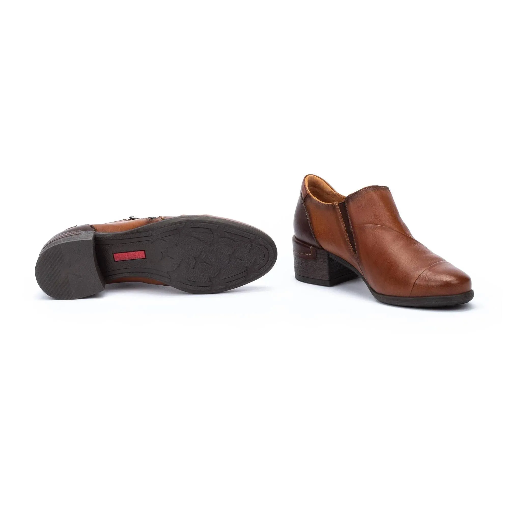 Pikolinos Women's Malaga W6W-5673C1 Leather Shoes Caoba Brown
