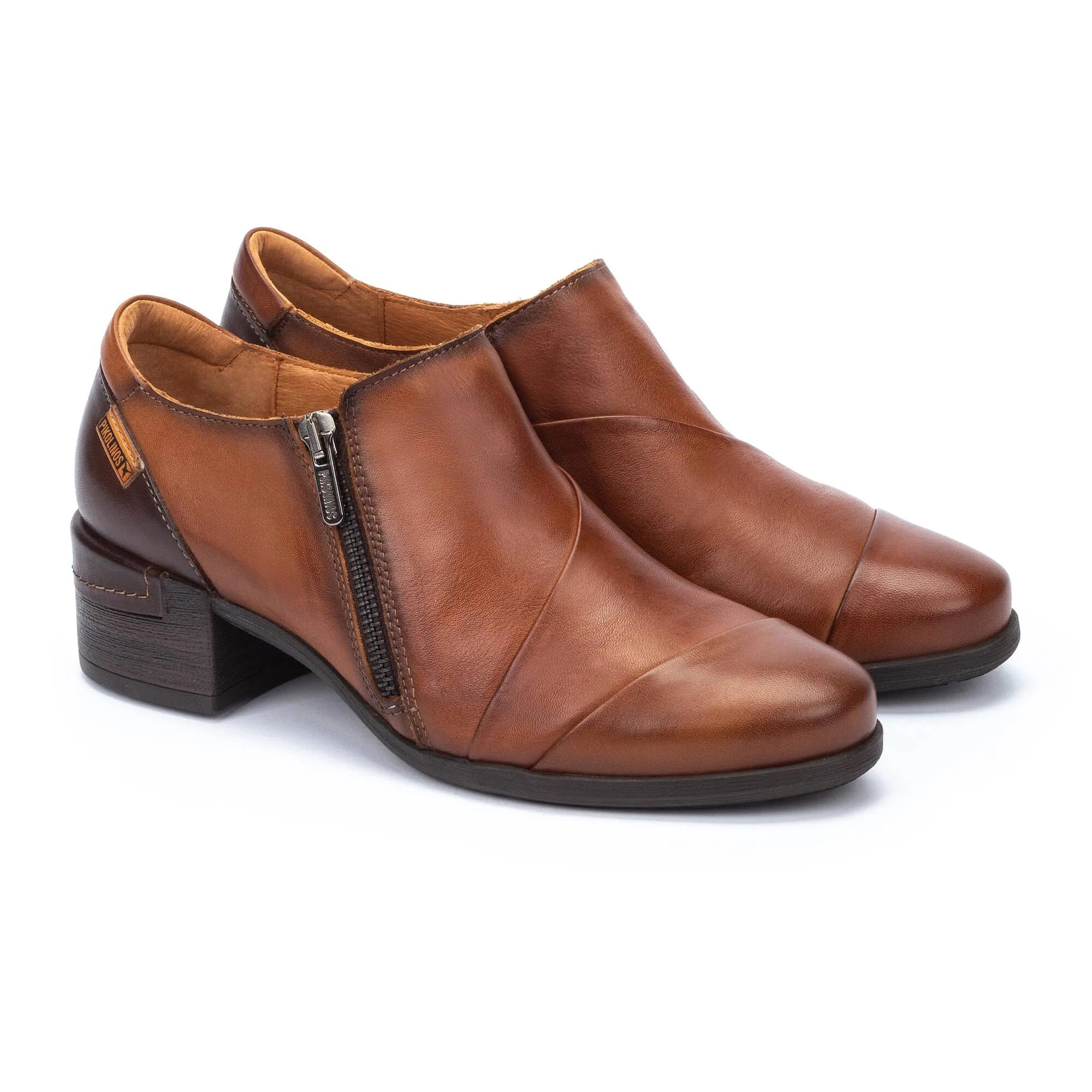 Pikolinos Women's Malaga W6W-5673C1 Leather Shoes Caoba Brown