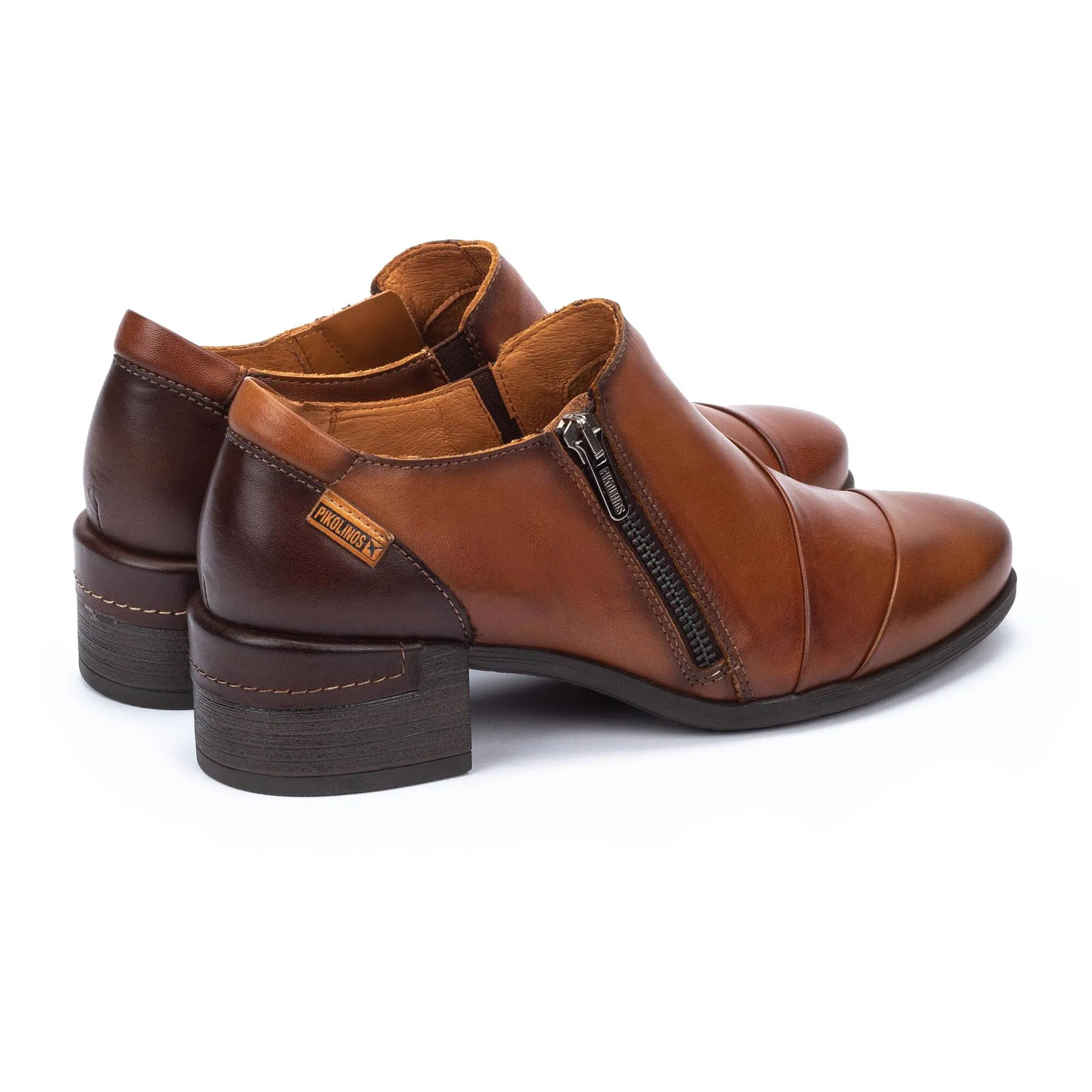 Pikolinos Women's Malaga W6W-5673C1 Leather Shoes Caoba Brown