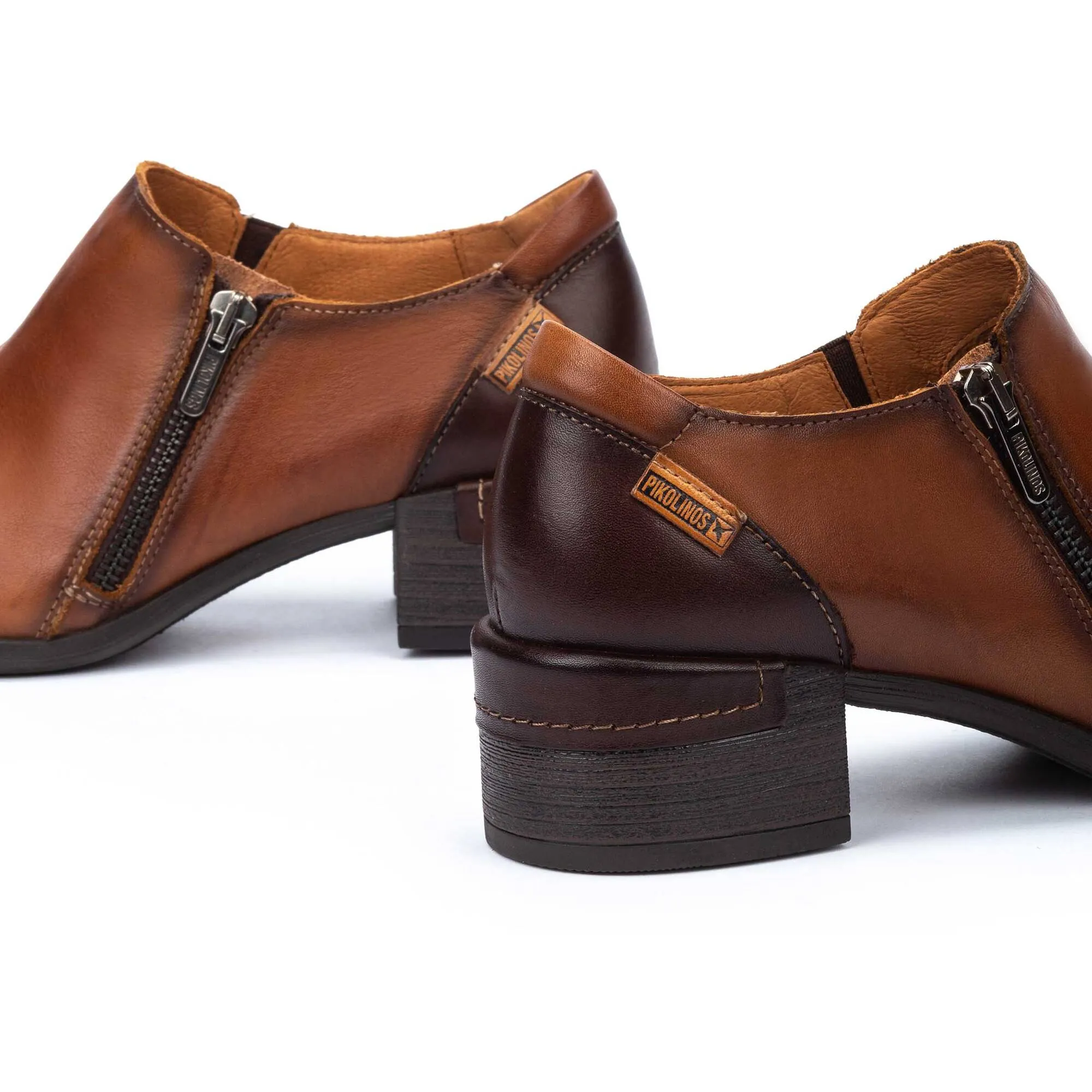 Pikolinos Women's Malaga W6W-5673C1 Leather Shoes Caoba Brown
