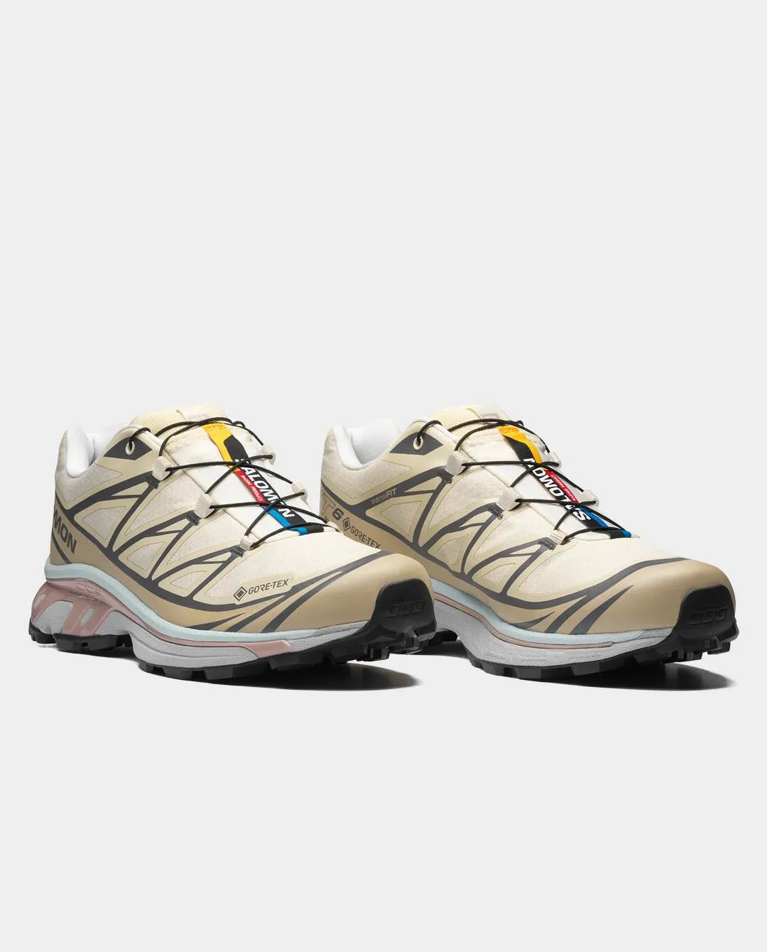 Salomon - XT-6 GTX Shoe - Almond Milk/Feather Grey/Pale Mauve