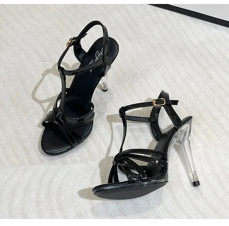 T-Belt Buckle Strap Sandals