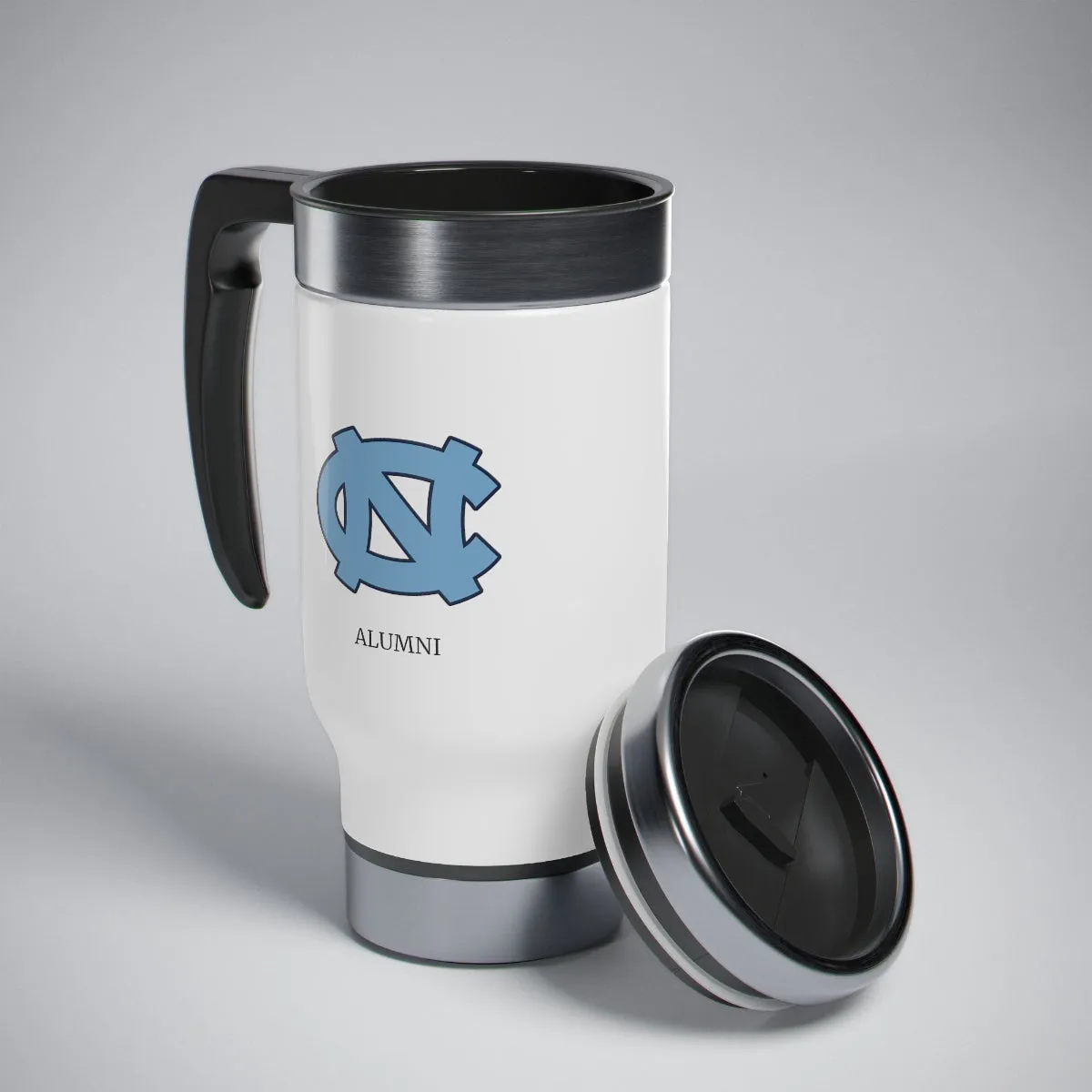 UNC Alumni Travel Mug with Handle, 14oz