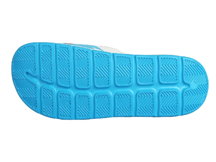 [VICTOR X CRAYON SHINCHAN] 008CS FA Nautical Blue/Bright White Slippers/Sandals