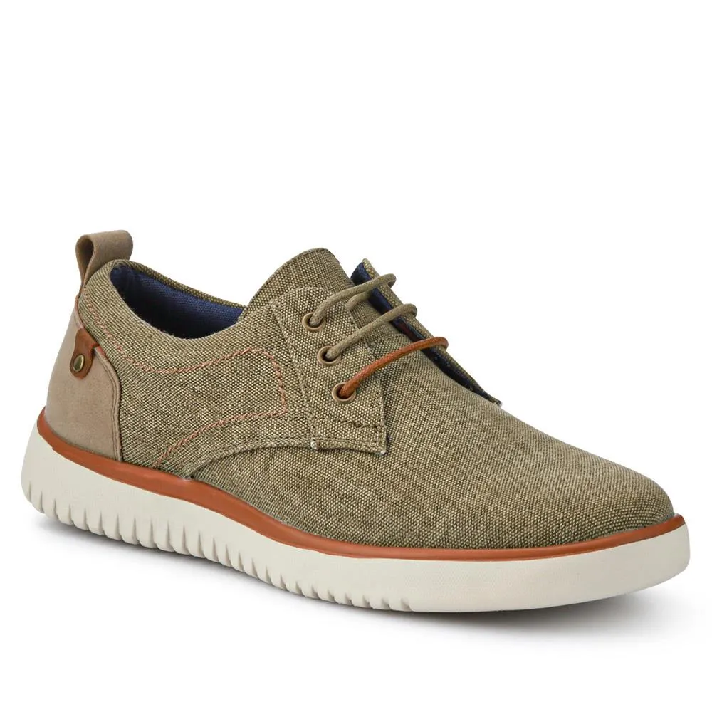 Wide-Fit Fabric Lace-Up Shoes - XINGH41004 / 327 184