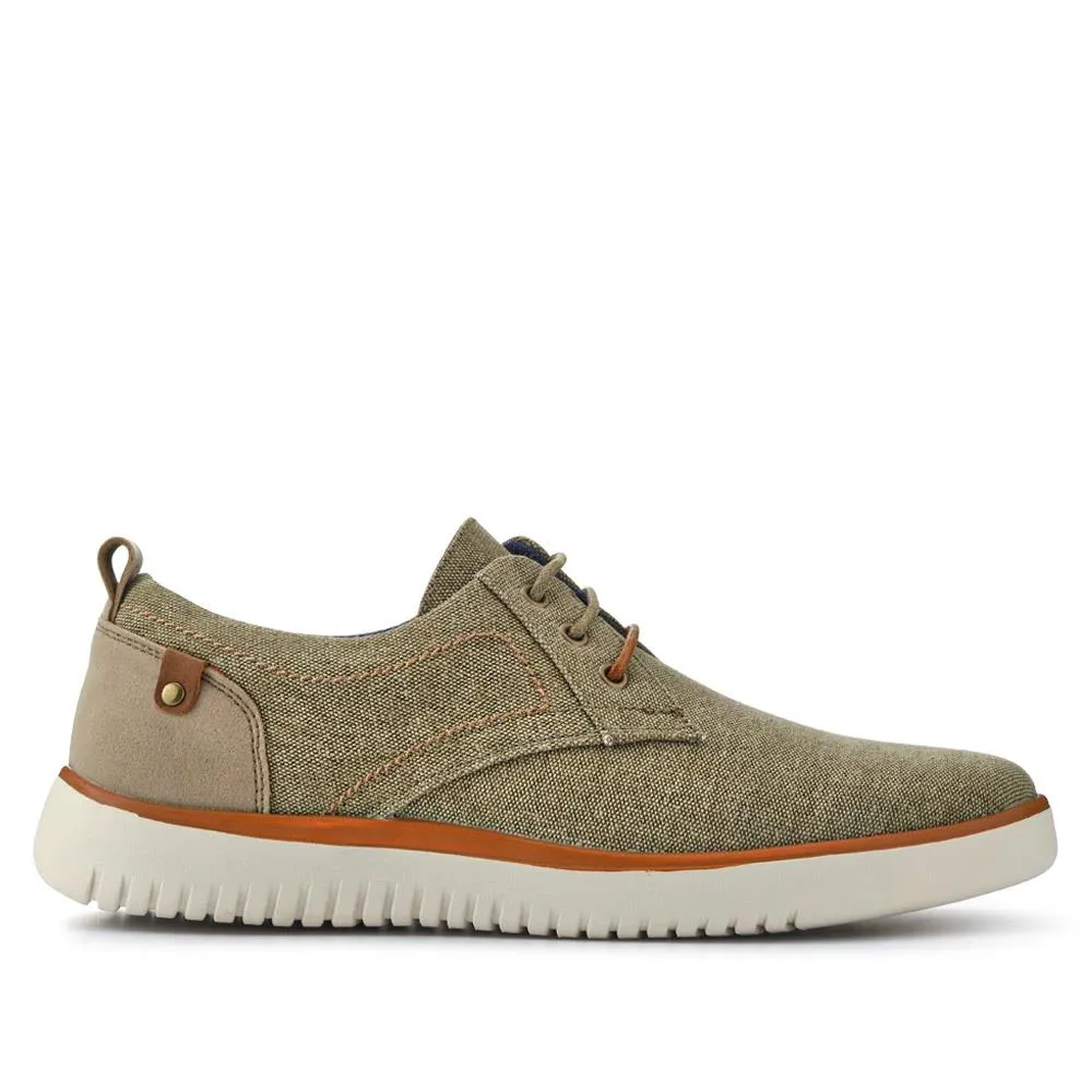 Wide-Fit Fabric Lace-Up Shoes - XINGH41004 / 327 184