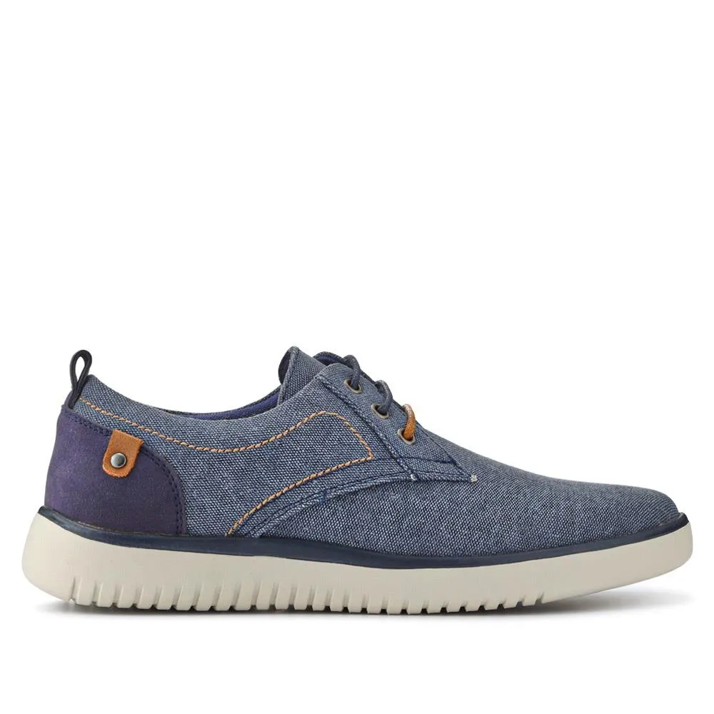 Wide-Fit Fabric Lace-Up Shoes - XINGH41004 / 327 184