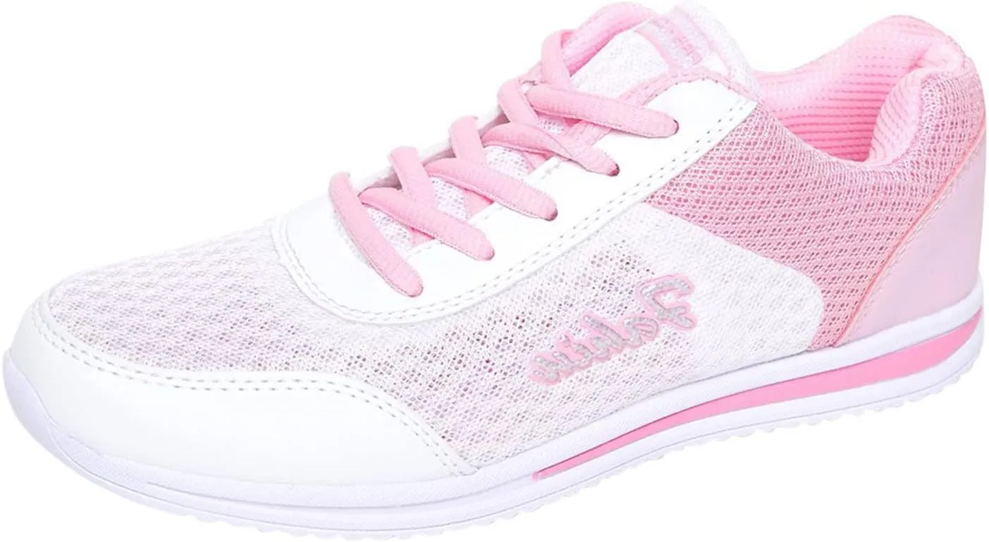 Women's Running Walking Tennis Shoes Comfortable Lace Up Womens Running Shoes Wide Casual Tennis Shoes Wedge Sneakers Waterproof Tennis Shoe Trainers Shoe