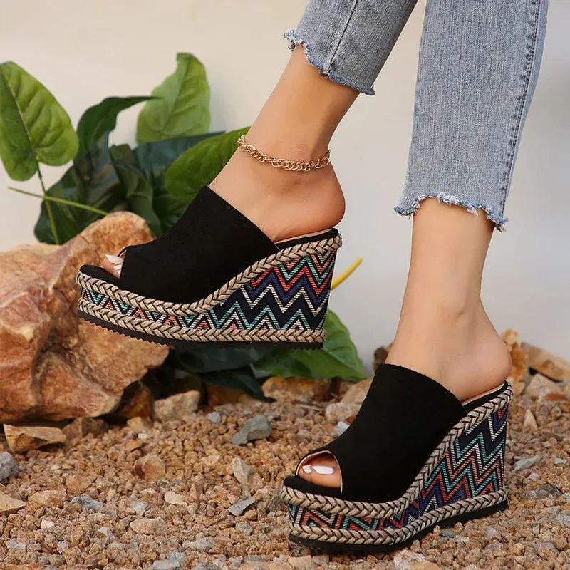 Zara™ - Bohemian Wedge Sandals
